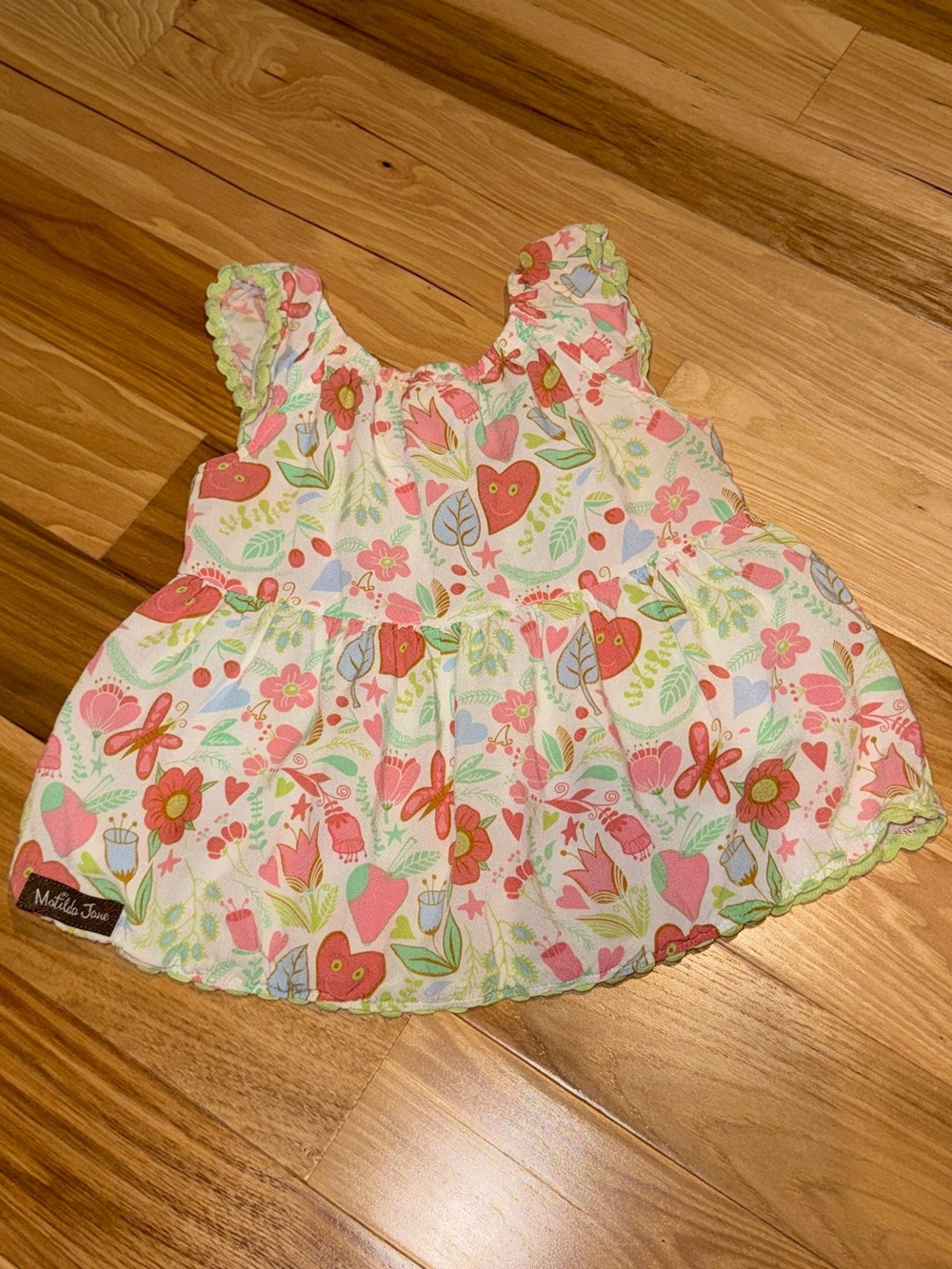 Matilda Jane Happy Hearts Flutter Top